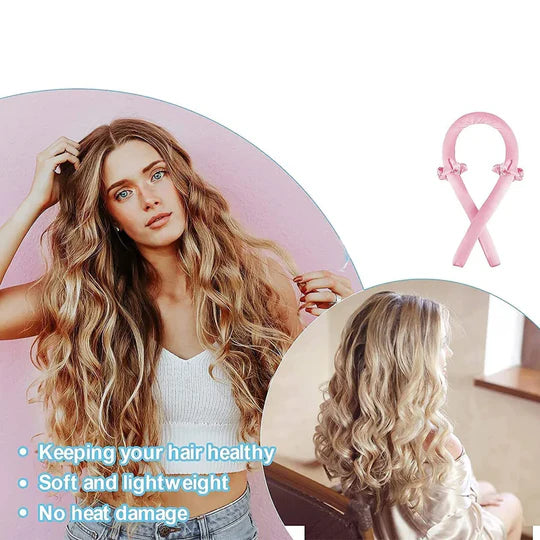 🌀 ¡Despierta con rizos perfectos sin maltratar tu cabello! 🌙💕