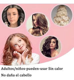 🌀 ¡Despierta con rizos perfectos sin maltratar tu cabello! 🌙💕